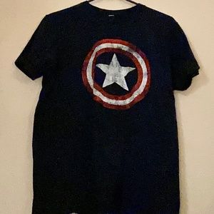 Oversized Captain America Tee